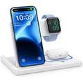 Wireless Charging Station 3in 1 Standard 15W for Mag- Fast Wireless Charger Stand, for iPhone 17 16 15 14 13 12 11 X 8 Pro Max/Pro/Mini/Plus, for  Ultra 10/9/8/7/6/5/4/3/2 SE, for Apple Bluetooth headphones 4/3/2/Pro/Pro2, Holiday Gift, Home Office