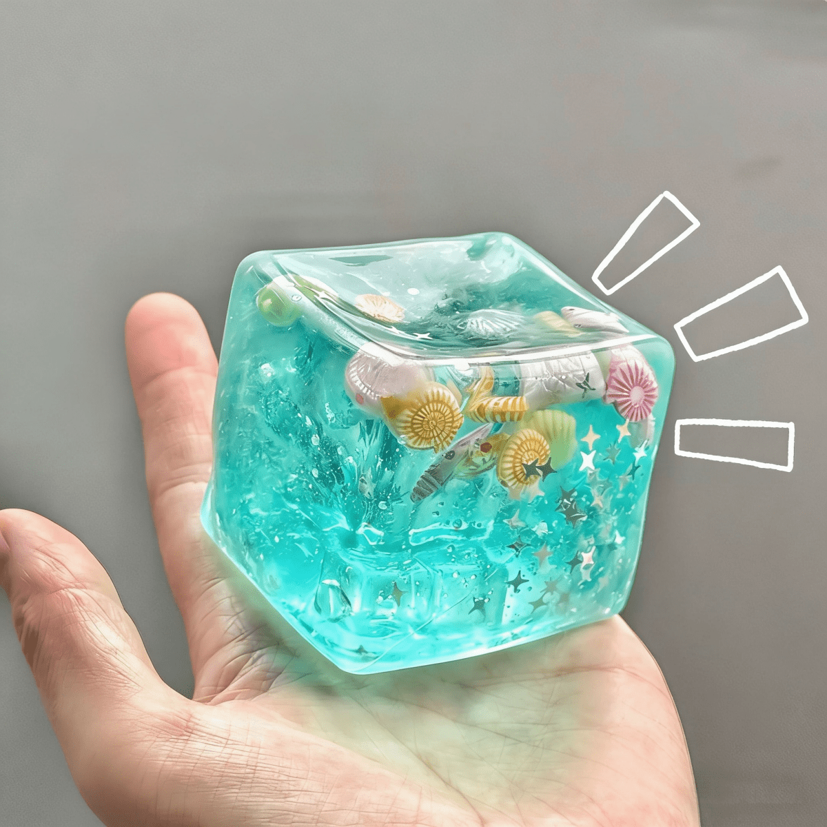 Realistic 3D Squeeze Shell Toy Stress Relief Gift For Teens