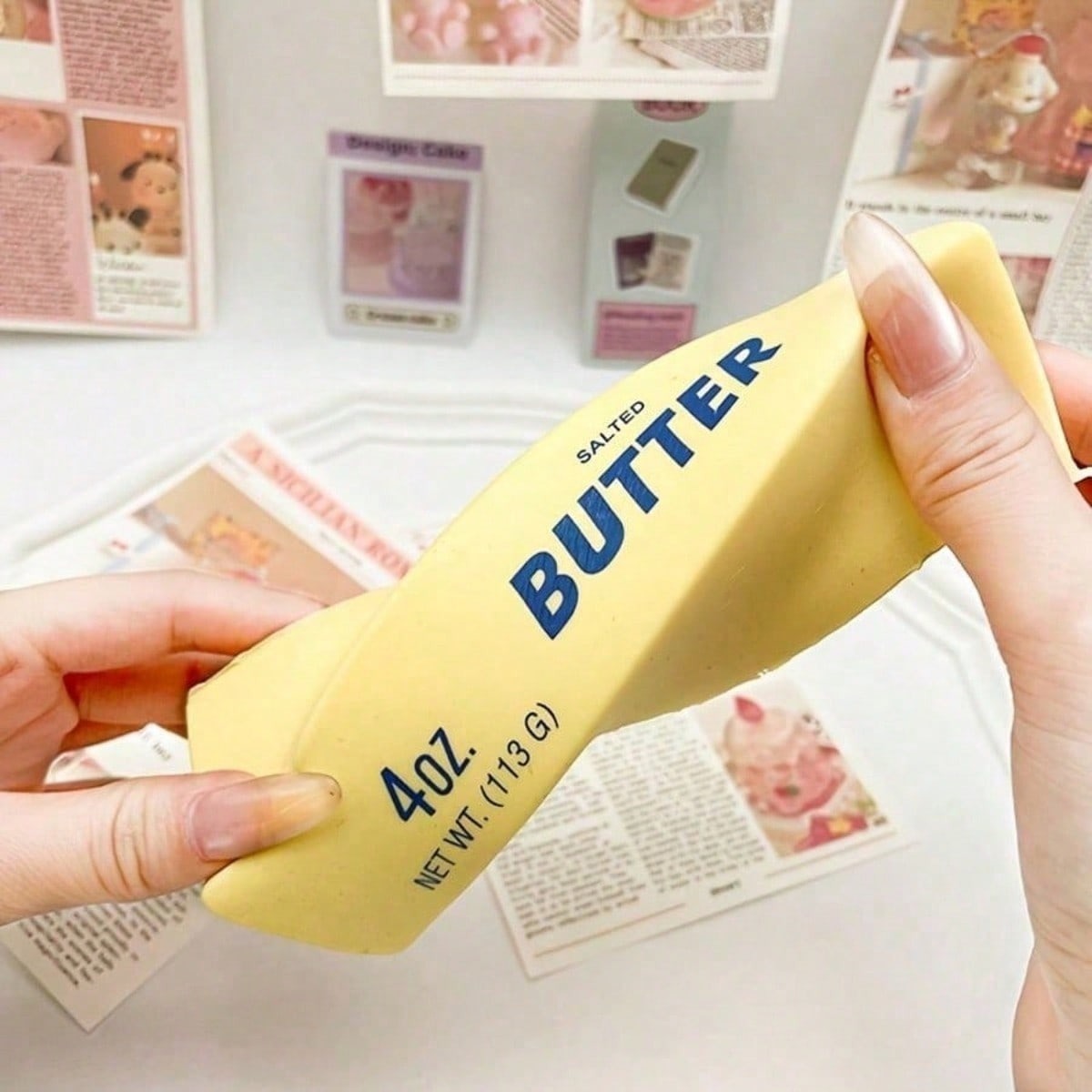 Slow Rebound Butter Scented Stress Relief Toy Sensory Anxiety Relief Gift