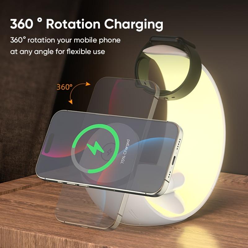 Moon Charging Dock ( 4 in 1 charger with RGB Light)