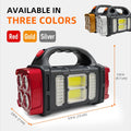 Multifunctional Solar LED Flashlight