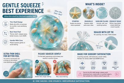 MELTORY Ocean Crunch Ball