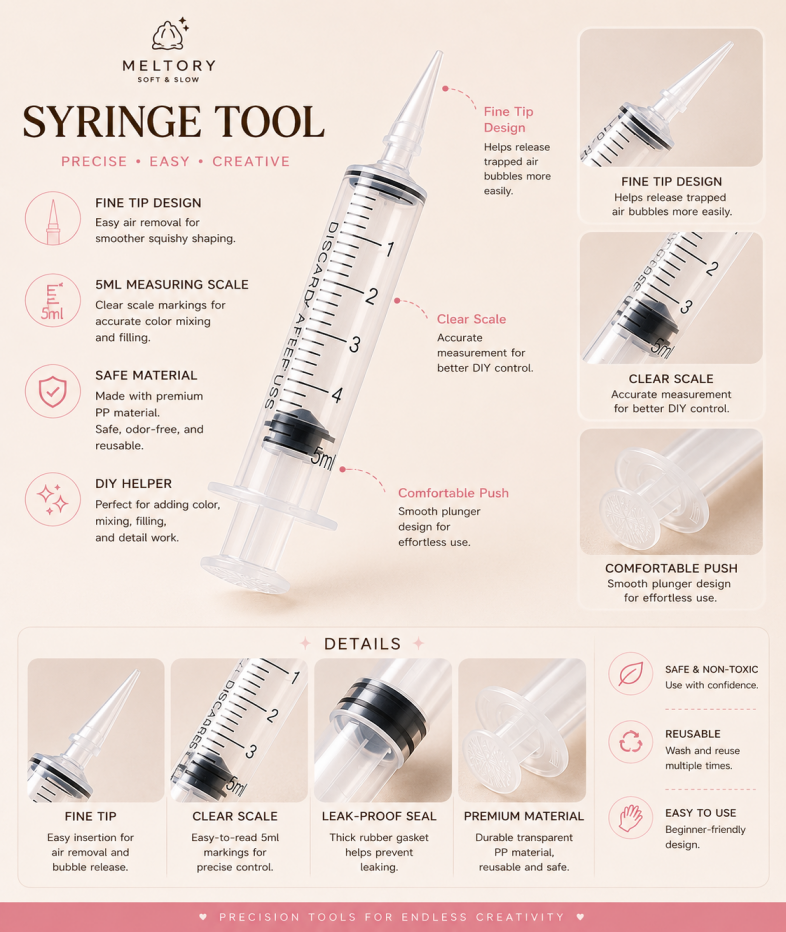 Syringe filling tool detail
